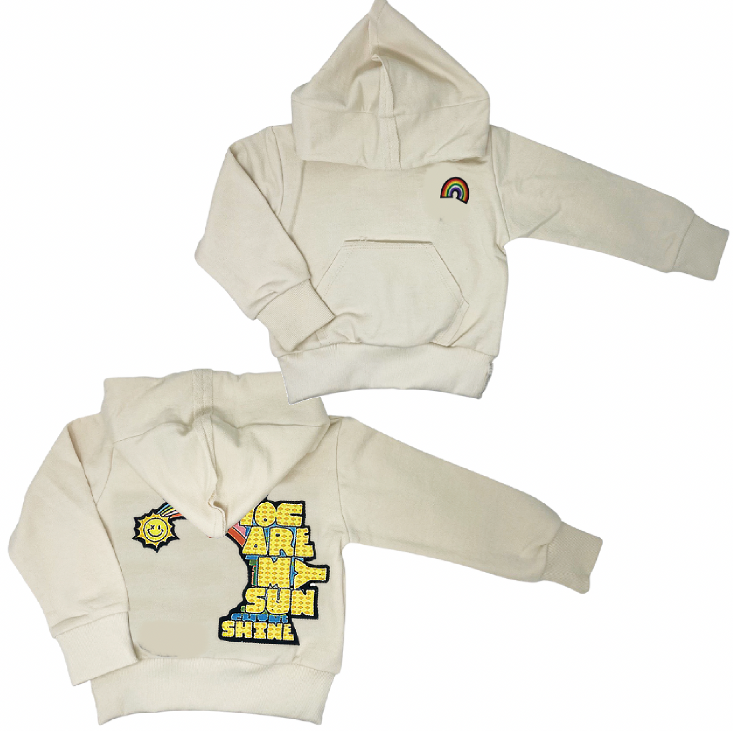 You Are My Sunshine Cream Pullover - Unisex for Boys and Girls