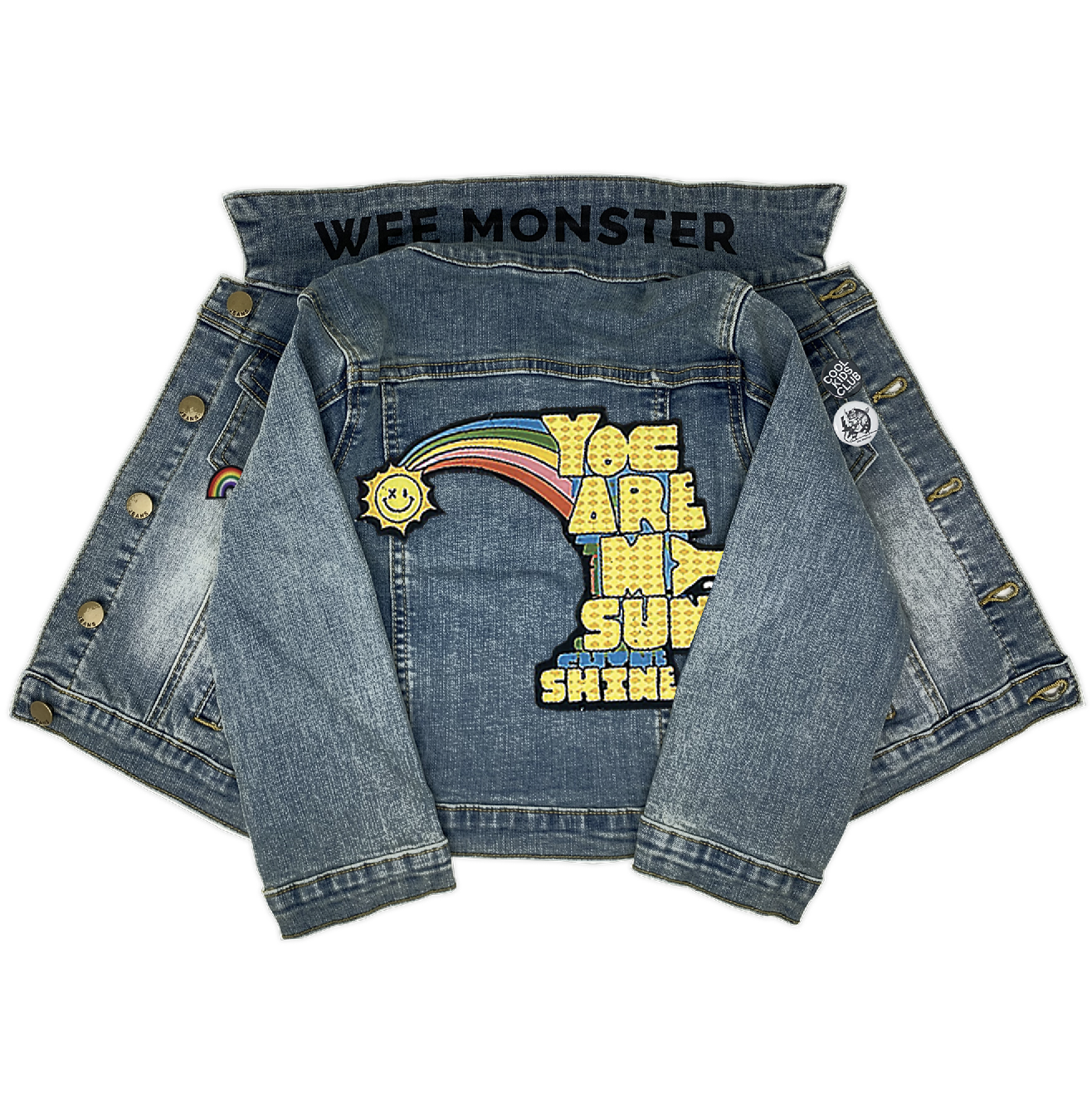 You Are My Sunshine Denim Jacket - Unisex for Boys and Girls