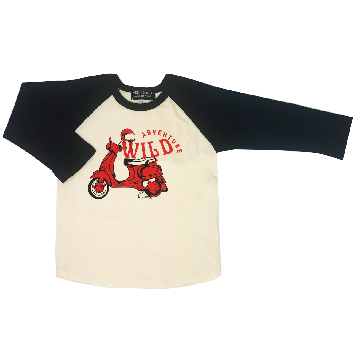 Wild Adventure Raglan - Unisex for Boys and Girls
