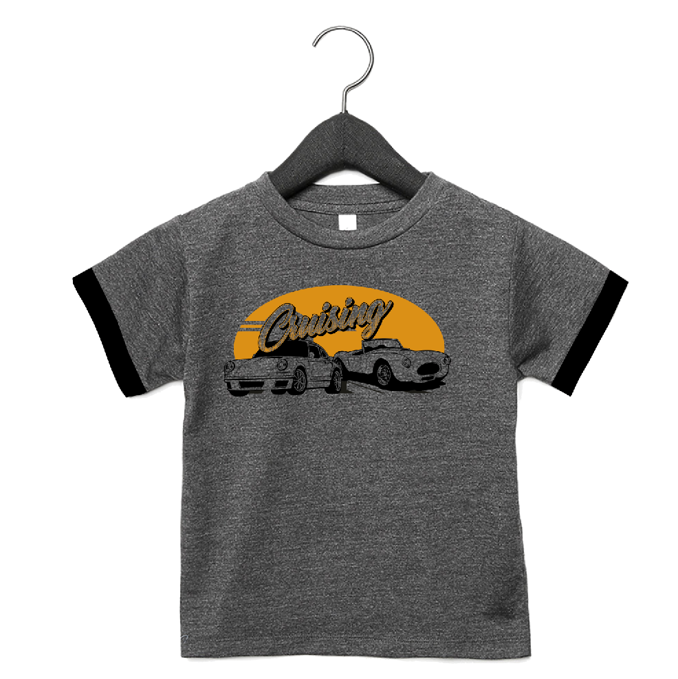 Cruisin' Grey Tee - Unisex for Boys and Girls