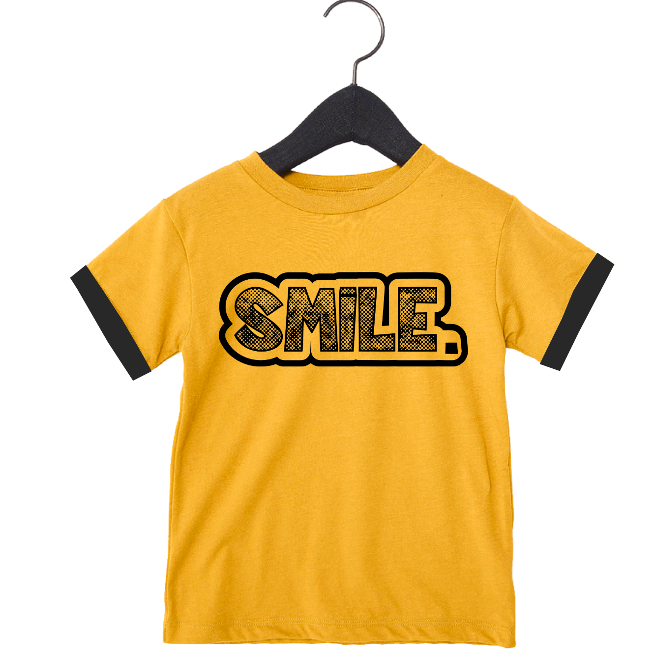 SMILE Yellow Tee - Unisex for Boys and Girls