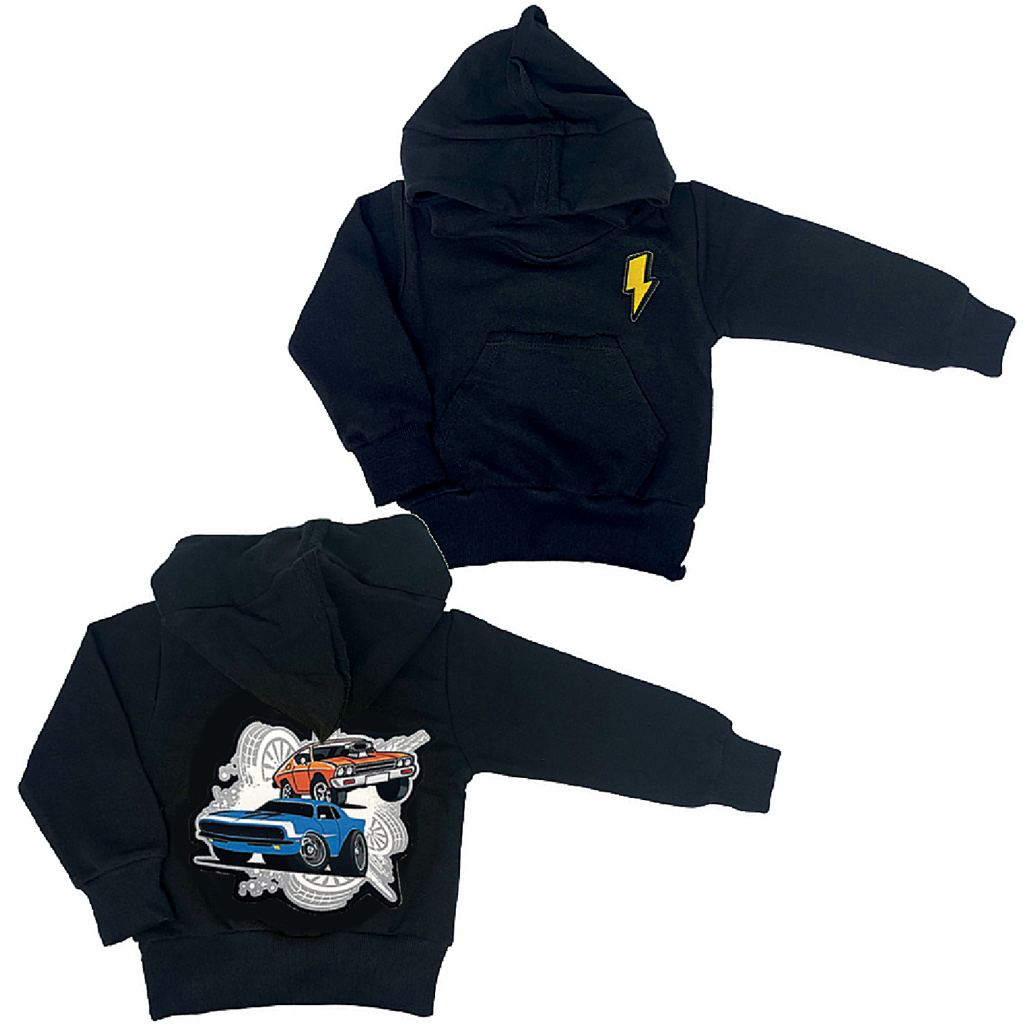 Speed Racer Black Pullover - Unisex for Boys and Girls