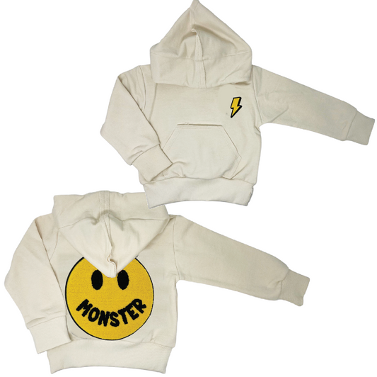 MONSTER Cream Pullover - Unisex for Boys and Girls