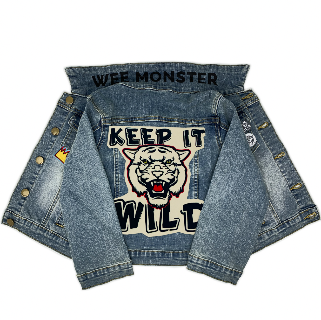 Keep It Wild Denim Jacket - Unisex for Boys and Girls