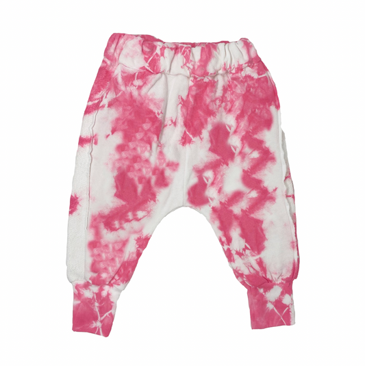 Pink Tie Dye Harem Pants - Unisex for Boys and Girls