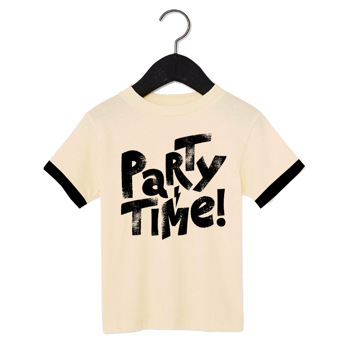 Party Time Cream Tee - Unisex for Boys and Girls