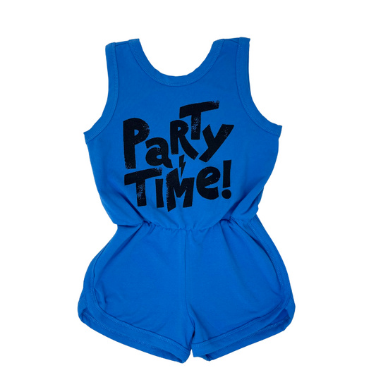 Party Time - Monday Blues Romper