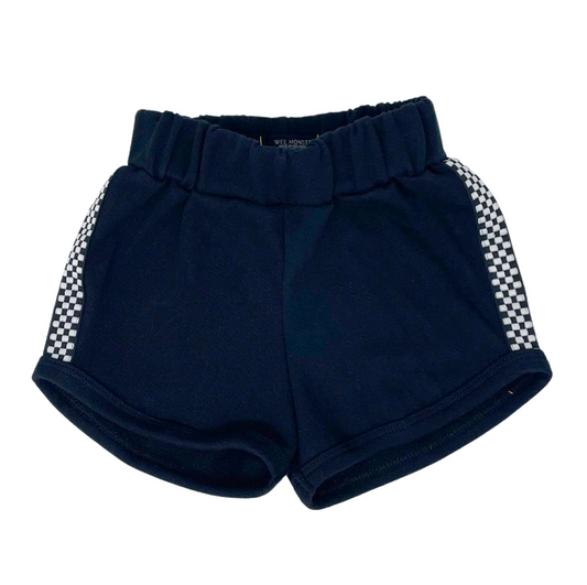 Super Duper Black Short Shorts - Unisex for Boys and Girls
