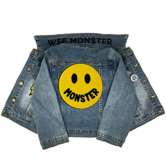 MONSTER Denim Jacket - Unisex for Boys and Girls